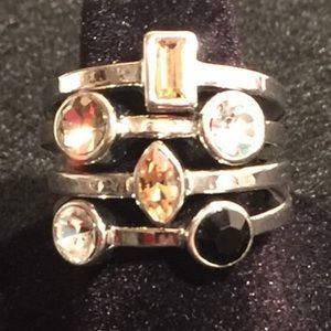 WHBM 4 Stackable Rings